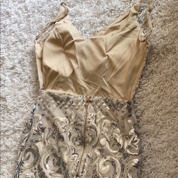 Beautiful Backless Sequin Mermaid Dress - Picture 5 of 5